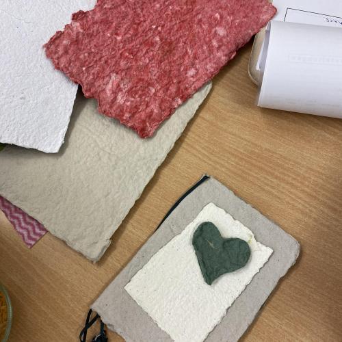Papierschöpfen