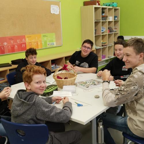 Weihnachtsgrüße aus der Mittelschule