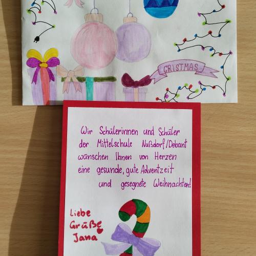 Weihnachtsgrüße aus der Mittelschule