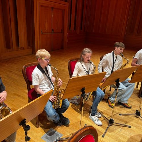 Schulorchesterauftritt