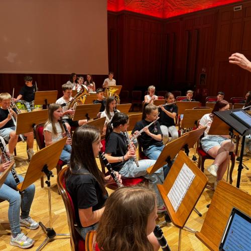 Schulorchesterauftritt
