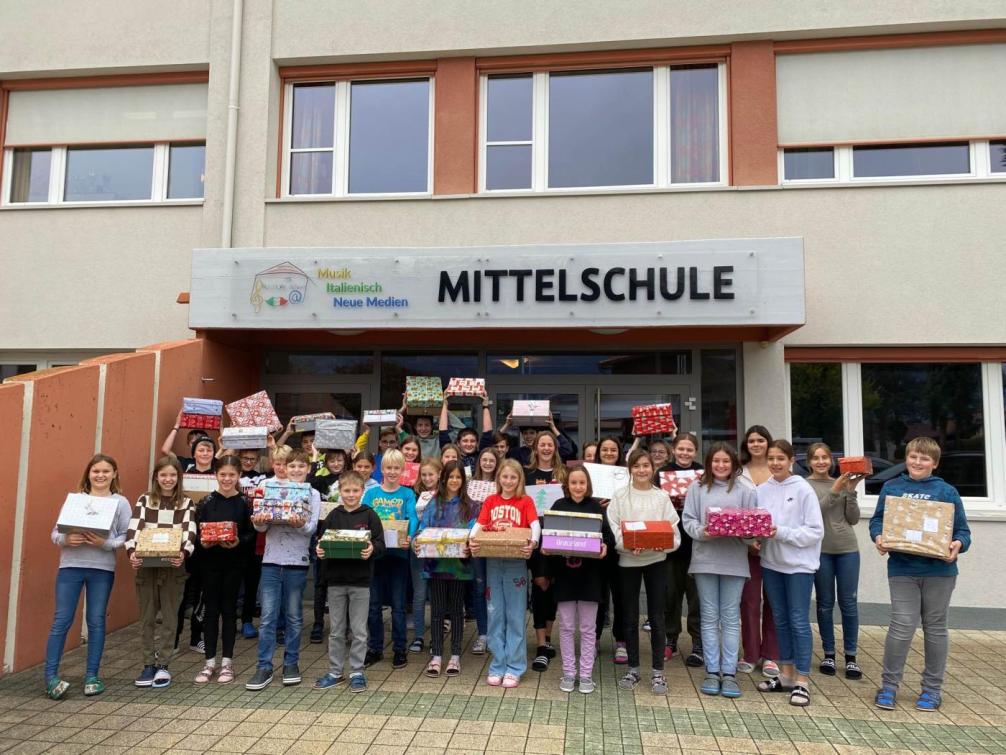 Weihnachten im Schuhkarton