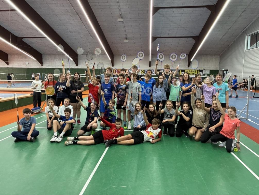 Badminton Gruppenbild