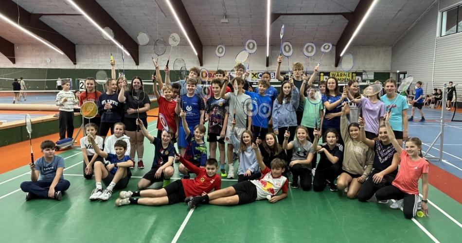 Badminton Gruppenbild