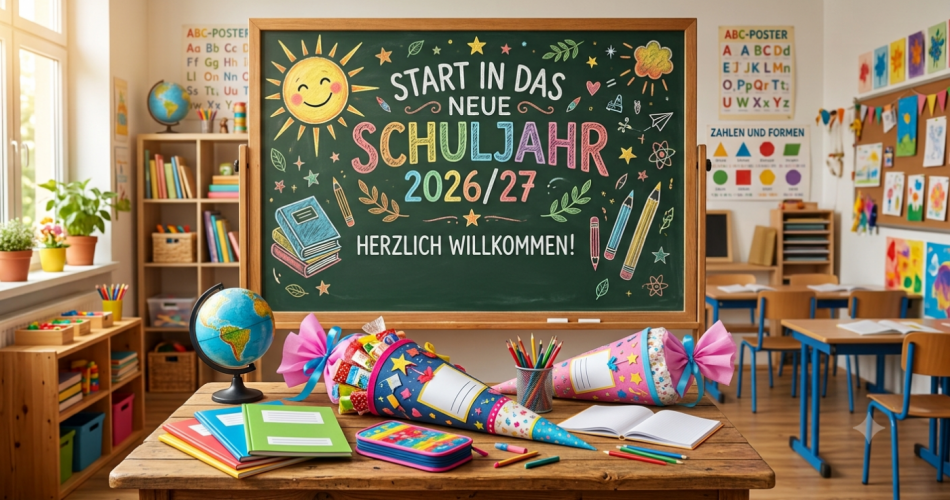 Start in das Schuljahr 26/27