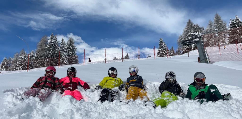 Gruppenfoto Schnee 2